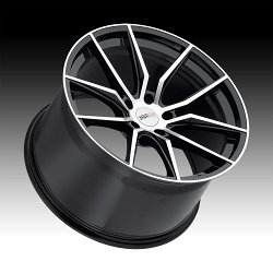 Cray Spider Machined Gloss Black Custom Corvette Wheels 2